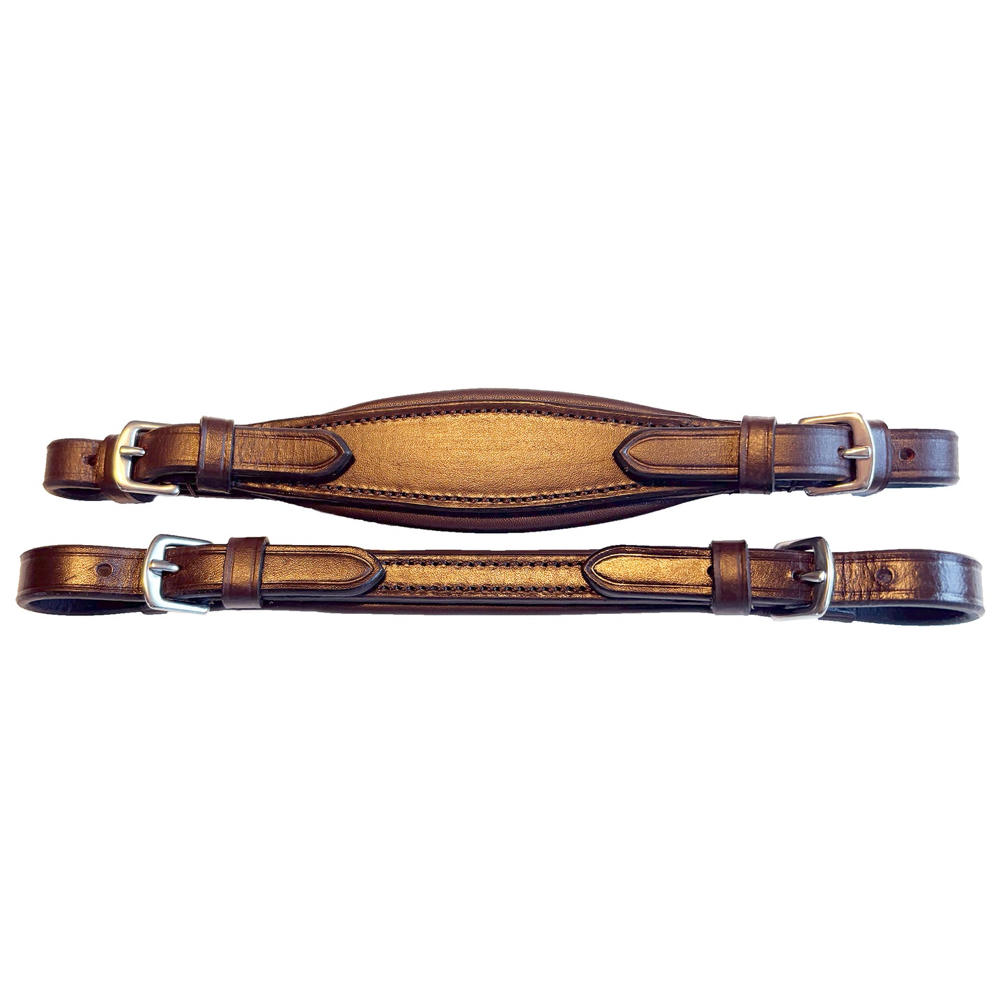 Nosdel med hakrem till hackamore, brun