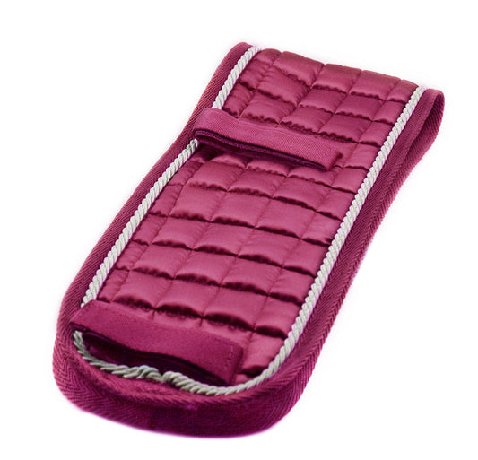 Harness pad shiny raspberry
