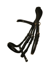 Upload image for gallery view, Bridle &quot;Junique&quot; Luxury Line black with patent leather
