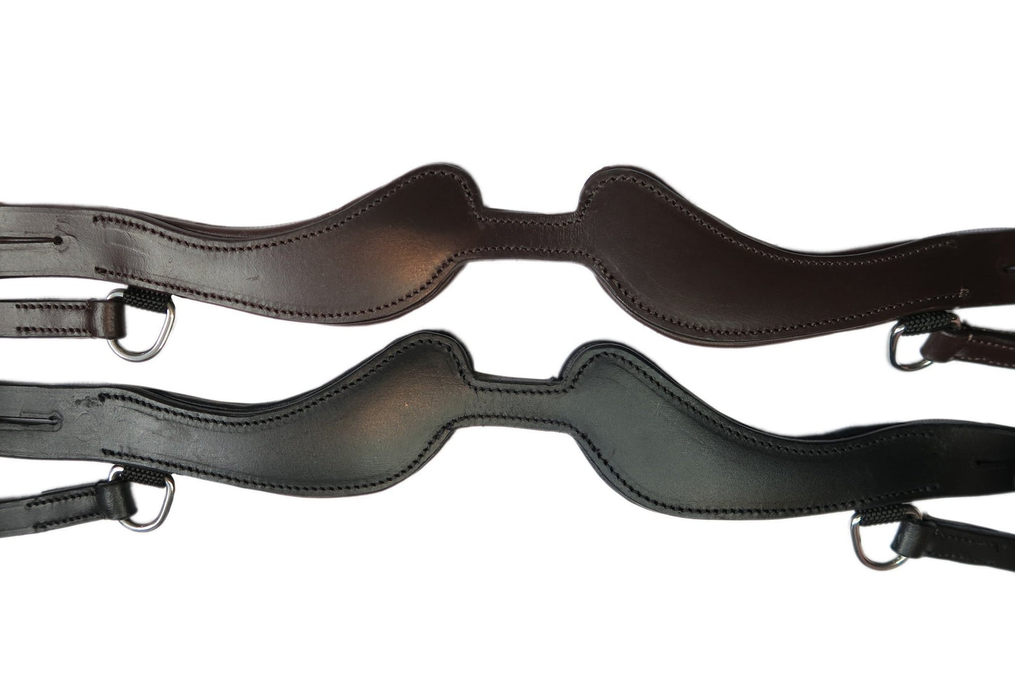 Bridle "Junique" Luxury Line, chocolate brown with patent leather