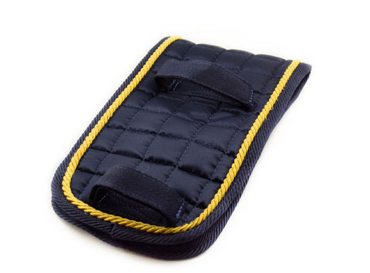 Harness pad shiny navy