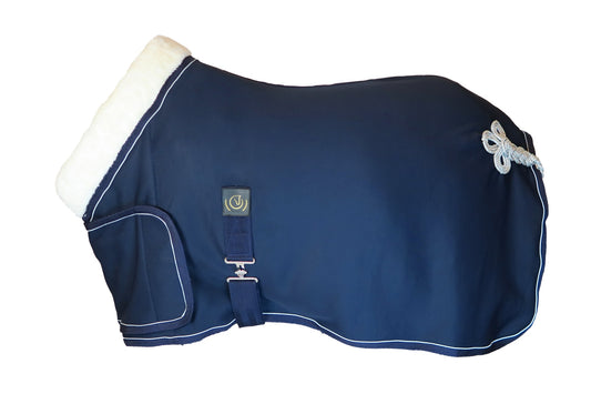 Blanket Fashion Cooler "Isa" navy blue