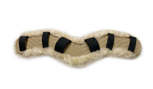 Harness pad Curved Sheepskin