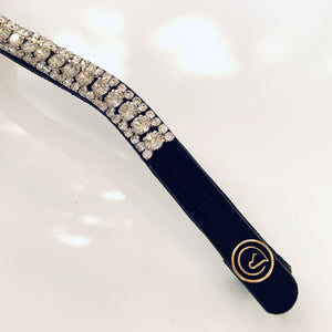 Browband "Silver Sparkle"